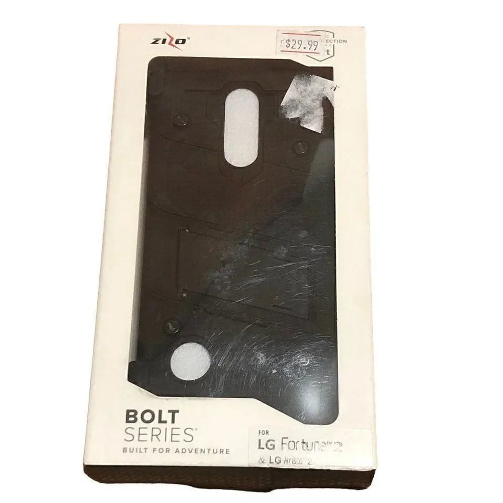 ZIZO Bolt Series LG Fortune 2 & Aristo 2 Phone Case Black